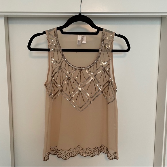 Forever 21 Sequin Top - Picture 2 of 6